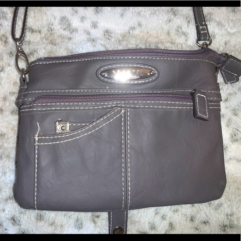 Small Gray Crossbody Bag